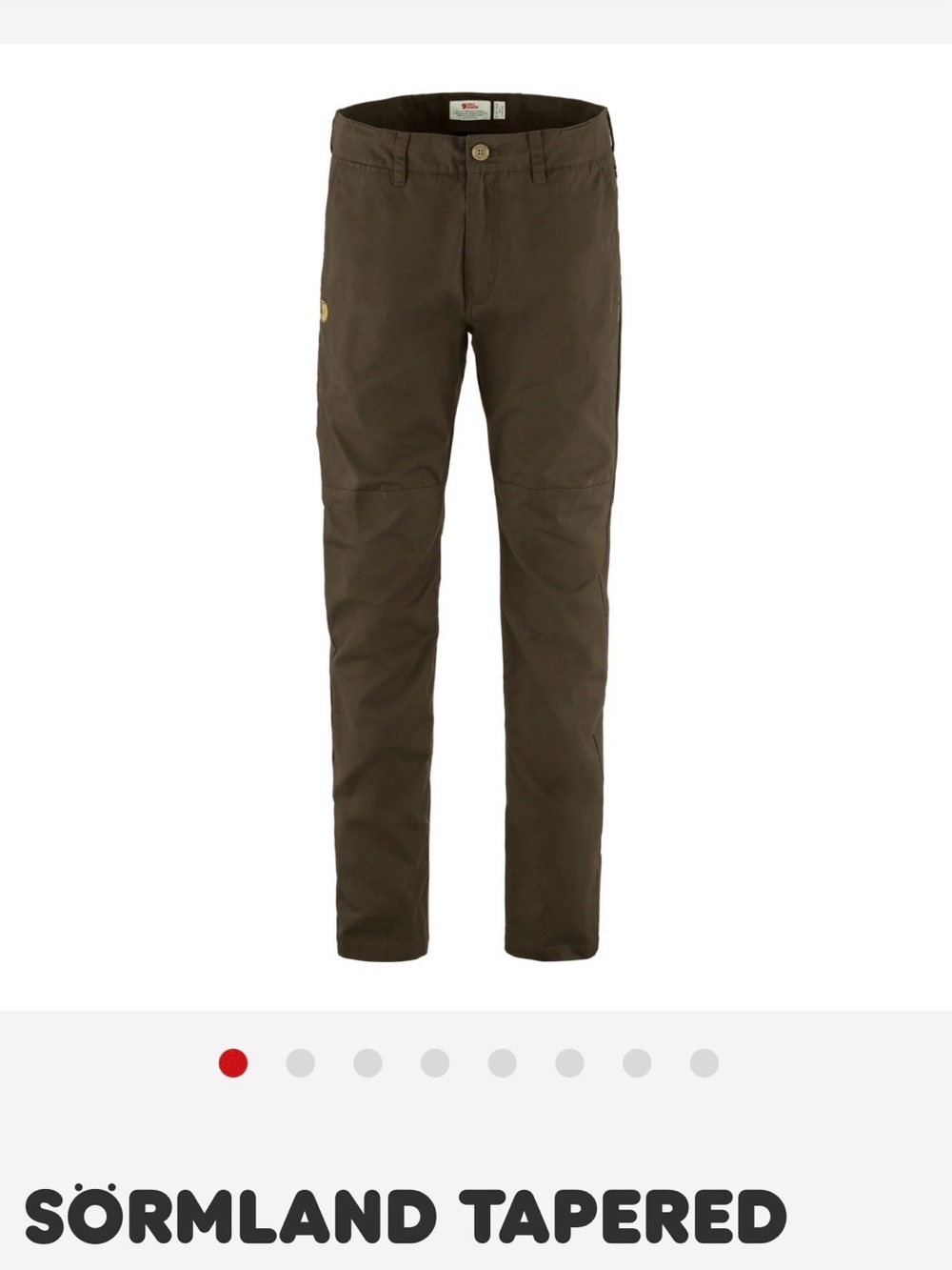 Fjallraven Sörmland Tapered Trousers in Deep Forest